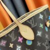 693085346e68136f4d9a8223 Monogrammm Tote Bag in Cream and Pink with LV Monogram on Pink Background