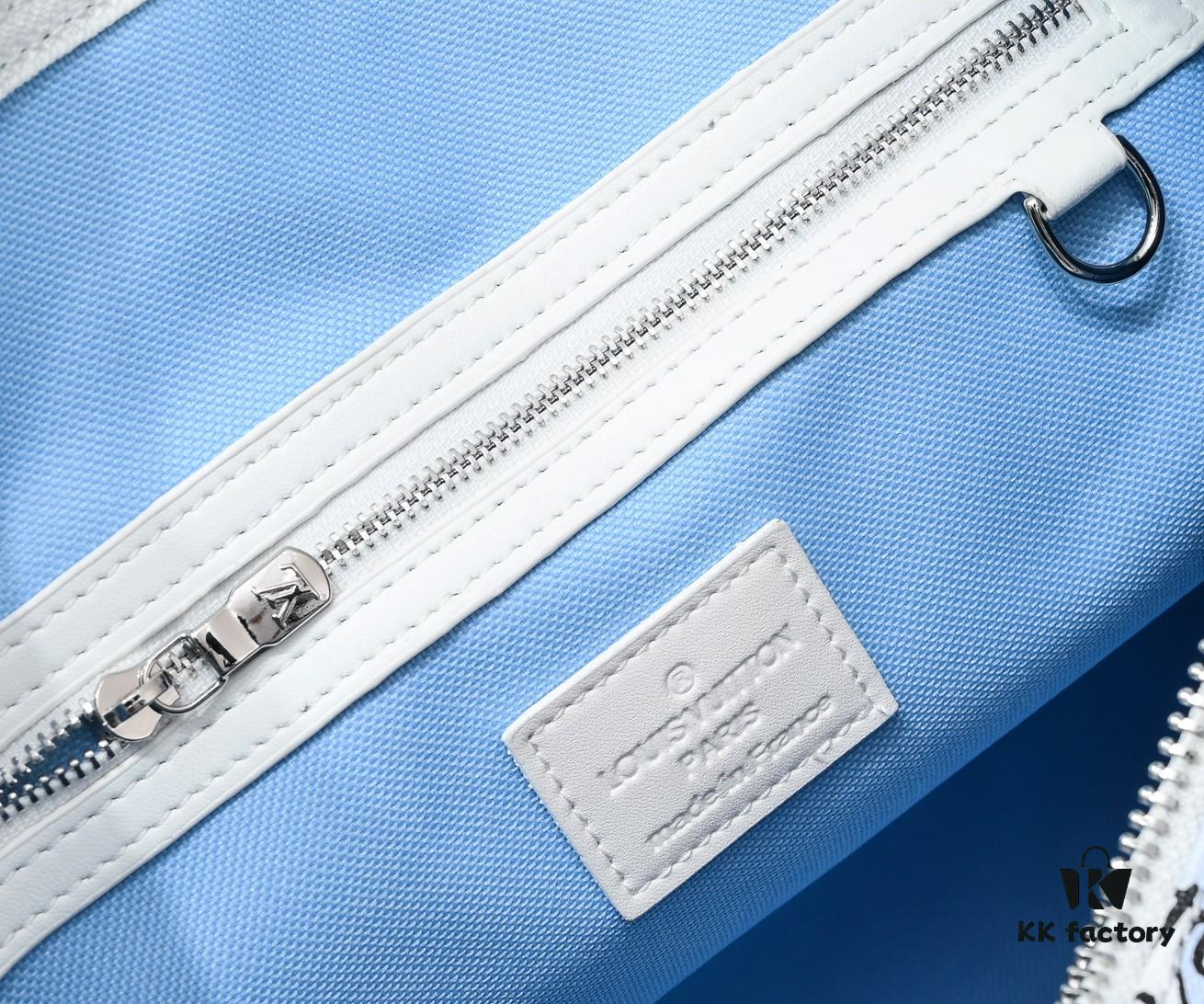6930853d6e68136f4d9a8234 M21863 Keepall Bandoulière 50 Travel Bag with Cartoon Monogram Motif