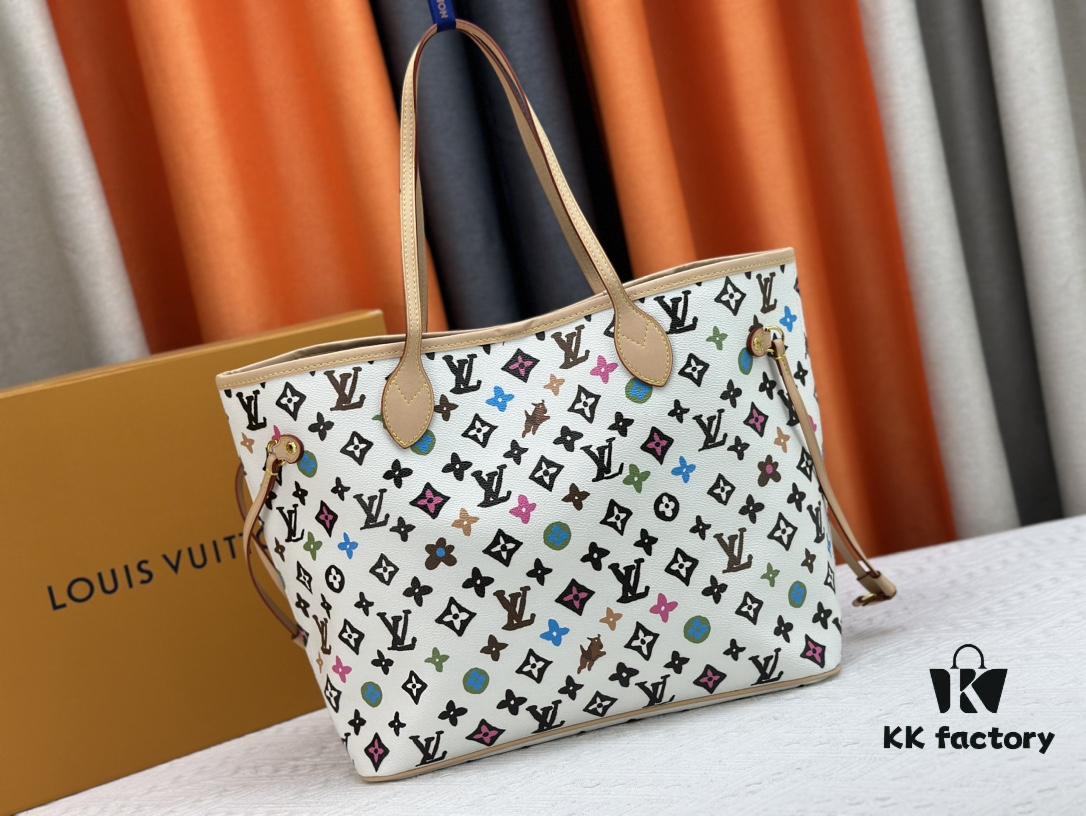 693085576e68136f4d9a826f Monogram Canvas Tote MM Bag with Pink Background and Cream Stripes