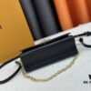 Authentic Quality [Rose] Model No. 50397/24566/24548/24550/24549 This Twist West handbag features an elongated silhouette, refreshing the classic design with a cool, contemporary seasonal flair. Dyed in modern hues, the Epi leather highlights the iconic LV twist lock that signifies brand identity. Equipped with a detachable strap and chain, it offers versatile ways to carry your daily essentials.