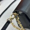 Authentic Quality [Rose] Model No. 50397/24566/24548/24550/24549 This Twist West handbag features an elongated silhouette, refreshing the classic design with a cool, contemporary seasonal flair. Dyed in modern hues, the Epi leather highlights the iconic LV twist lock that signifies brand identity. Equipped with a detachable strap and chain, it offers versatile ways to carry your daily essentials.