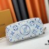6930856a6e68136f4d9a82a0 M11263, M25317 【Dushi Home Shoot】 m45684 m45685 m40995 Tote MM Handbag with Monochrome Stripes in Cream and LVs on Pink Background