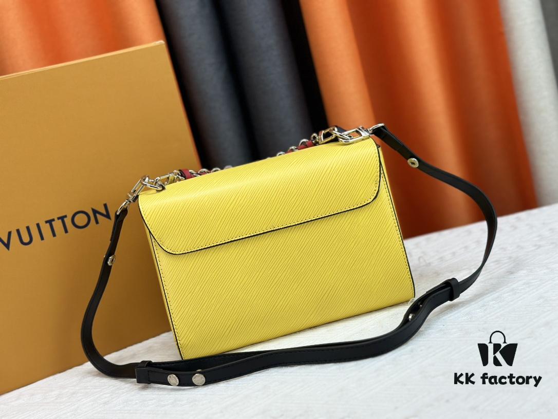 6930856e6e68136f4d9a82a7 Exclusive Background LV's Latest and Hottest Twist Denim Medium Bag Shipment, Fan Bingbing Same Style, New Model TWIST 50273, 50272