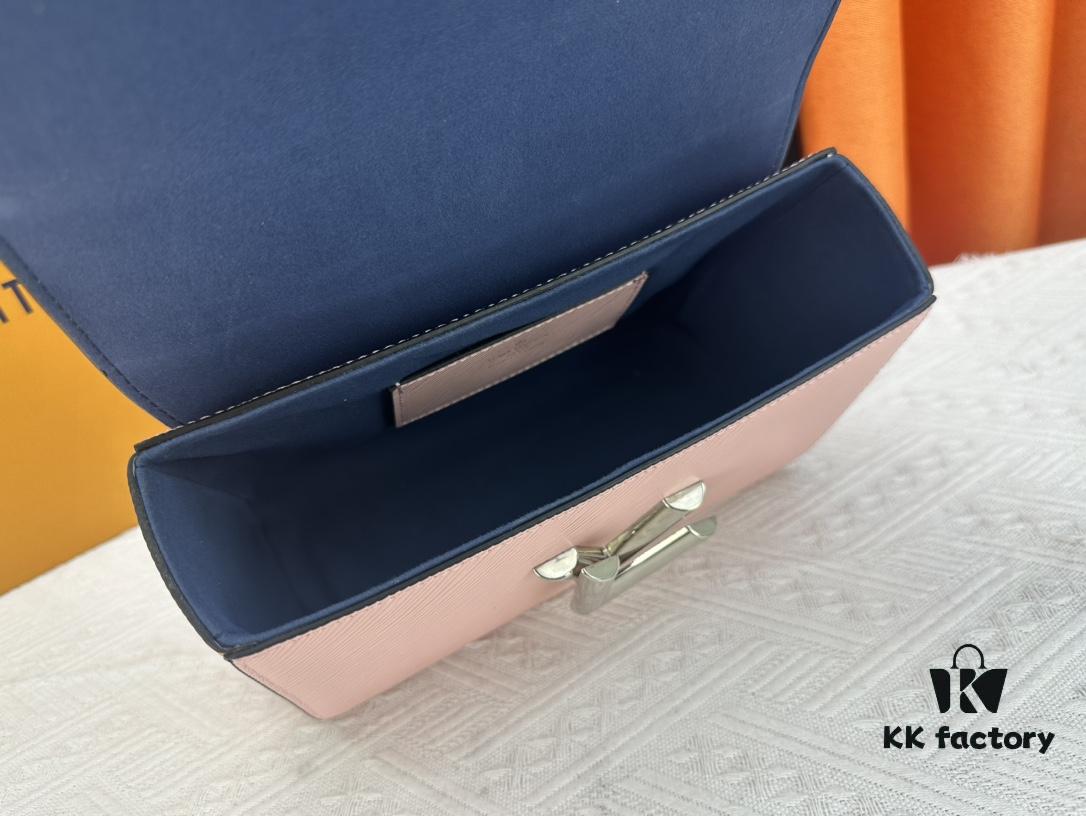 6930857a6e68136f4d9a82c7 LV's Latest and Hottest Twist Denim Medium Bag Shipped – Model Worn by Fan Bingbing, New Model TWIST 50273, 50272