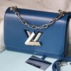 LV 2023 Twist Medium Handbag in Epi Leather with Rhinestones and Enamel