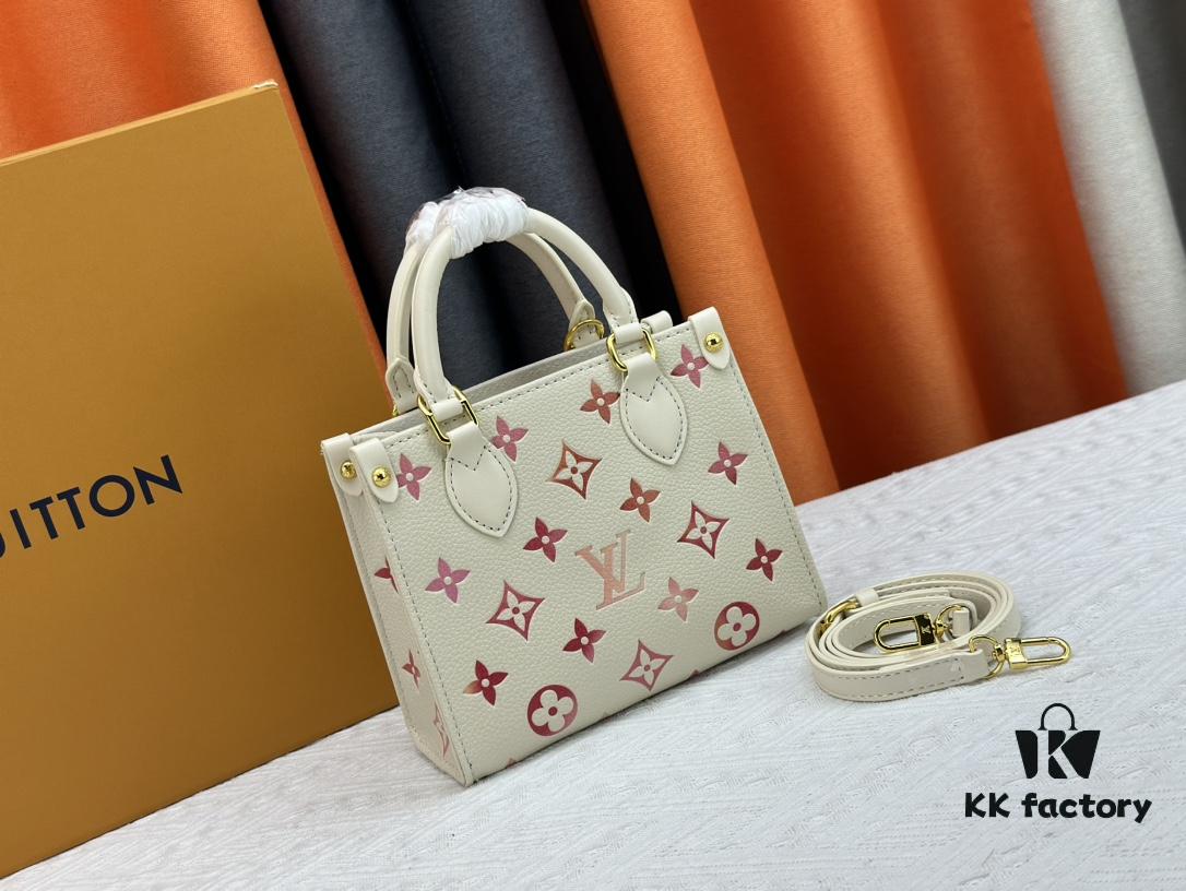 693085cb6e68136f4d9a839f Upgraded Exclusive Real Photo M47115 Strawberry Milk M46993 OnTheGo BB Handbag