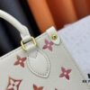 693085ce6e68136f4d9a83a4 Upgraded Exclusive Real Photo M47115 Strawberry Milk M46993 OnTheGo BB Handbag