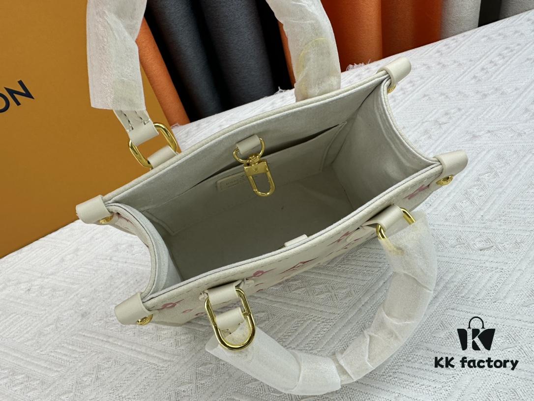 693085d06e68136f4d9a83a7 Upgraded Exclusive Real Photo M47115 Strawberry Milk M46993 OnTheGo BB Handbag