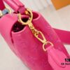 693085e76e68136f4d9a83d7 Upgraded M20741 LV Broderie Anglaise Embroidered Gold Button Capucines Mini Bag