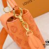 693085eb6e68136f4d9a83dc Upgraded M20741 LV Broderie Anglaise Embroidered Gold Button Capucines Mini Bag