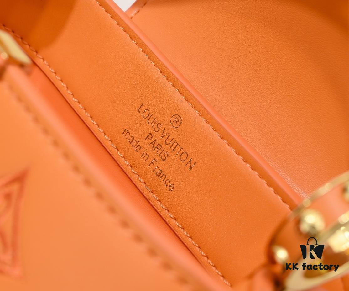 693085ec6e68136f4d9a83e2 Upgraded M20741 LV Broderie Anglaise Embroidered Gold Button Capucines Mini Bag