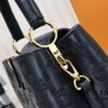 Upgraded M20742 Broderie Anglaise Embroidered Gold Button Capucines BB Bag