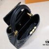 Upgraded M20742 Broderie Anglaise Embroidered Gold Button Capucines BB Bag