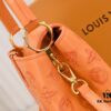693085fd6e68136f4d9a8406 Upgraded M20742 Broderie Anglaise Embroidered Gold Button Capucines BB Handbag