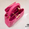 Upgraded M20742 Broderie Anglaise Embroidered Gold Button Capucines BB Bag
