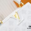 693086036e68136f4d9a8416 Upgraded M20742 LV Broderie Anglaise Embroidered Gold Button Capucines BB Bag