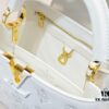 693086056e68136f4d9a8418 Upgraded M20742 LV Broderie Anglaise Embroidered Gold Button Capucines BB Bag