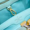 693086116e68136f4d9a8434 Upgraded M20841 Stellar Pearl Green Shell Button Capucines MM Handbag