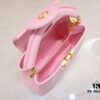 693086146e68136f4d9a843c Upgraded M59850 Stellar Pearlized Powder Shell Button Capucines Mini Bag