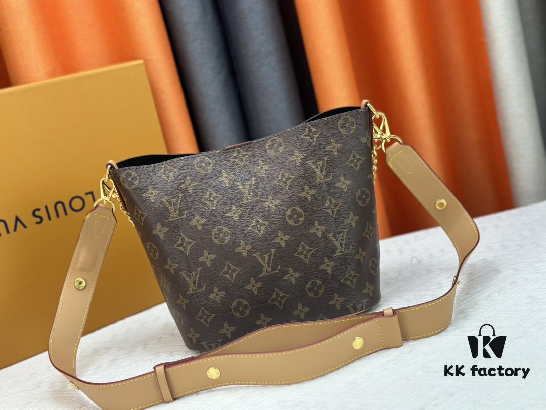 693086376e68136f4d9a848b M24638 White M24006 Black M24165 Caramel Lock and Walk Bucket Bag