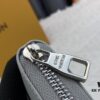 6930865d6e68136f4d9a84e3 LV Wallet Men's Vertical Zip Wallet Durable Damier Graphite Canvas Elegant Design Multiple Card Slots and Compartments Size 20×10cm M62295/N63095/63548