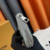 6930865e6e68136f4d9a84e6 LV Wallet Men's Vertical Zip Wallet Durable Damier Graphite Canvas Elegant Design Multiple Card Slots and Compartments Size 20×10cm M62295/N63095/63548