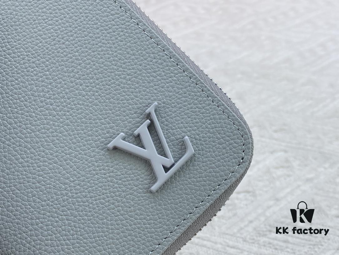 6930865e6e68136f4d9a84e7 LV Wallet Men's Vertical Zip Wallet Durable Damier Graphite Canvas Elegant Design Multiple Card Slots and Compartments Size 20×10cm M62295/N63095/63548