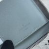 6930865f6e68136f4d9a84e8 LV Wallet Men's Vertical Zip Wallet Durable Damier Graphite Canvas Elegant Design Multiple Card Slots and Compartments Size 20×10cm M62295/N63095/63548
