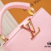 6930866e6e68136f4d9a8507 Upgraded M23082 Pink - Full Leather Cap, Na Ying Collection, Qixi Limited Edition / Mini Capucines BB Bag