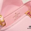 693086706e68136f4d9a850d Upgraded M23082 Pink - Full Leather Cap, Na Ying Collection, Qixi Limited Edition / Mini Capucines BB Bag