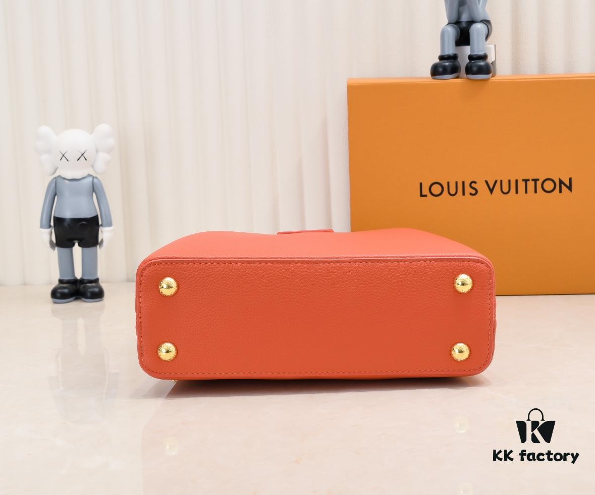 693086a86e68136f4d9a8595 Exclusive On-Site Photo - Factory Price M59512 m59653 Orange Capucines BB Handbag