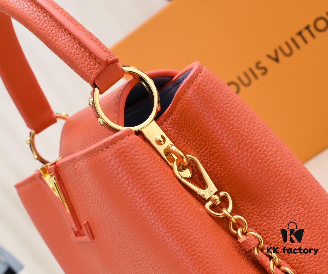 693086a96e68136f4d9a8596 Exclusive On-Site Photo - Factory Price M59512 m59653 Orange Capucines BB Handbag
