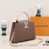693086ab6e68136f4d9a859b Exclusive On-Site Photos - Factory Price M59512 m59653 Brown Capucines BB Handbag