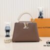 693086ac6e68136f4d9a859e Exclusive On-Site Photos - Factory Price M59512 m59653 Brown Capucines BB Handbag