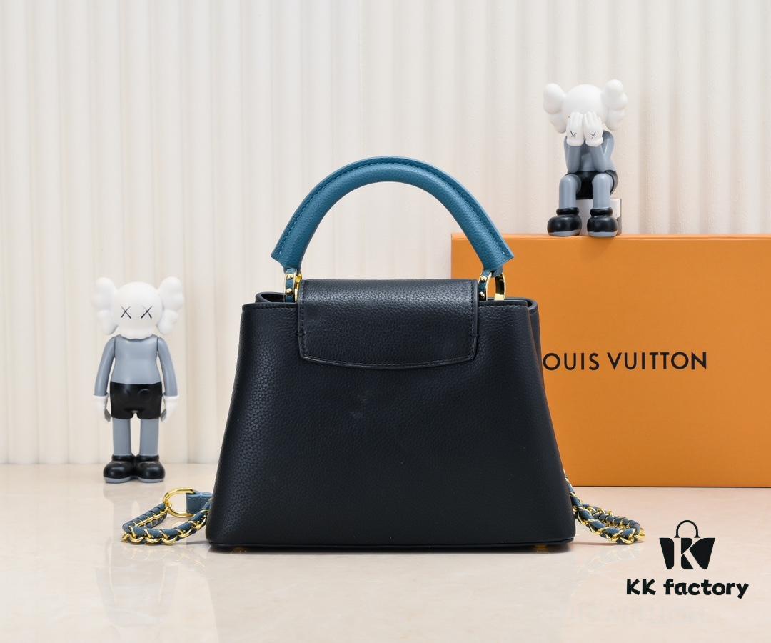 693086af6e68136f4d9a85a7 Exclusive On-Site Photos - Factory Price M59512 m59653 Black Capucines BB Handbag
