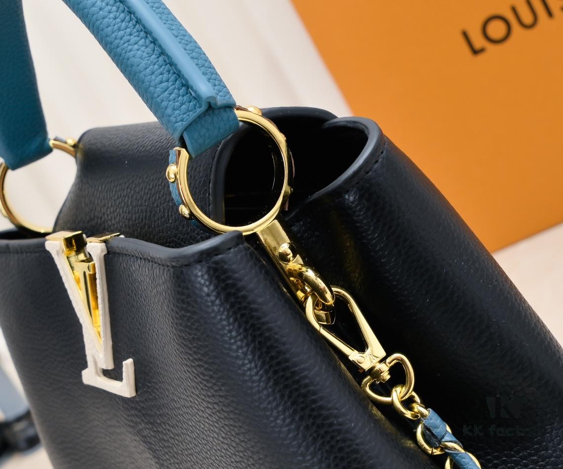 693086b16e68136f4d9a85a9 Exclusive On-Site Photos - Factory Price M59512 m59653 Black Capucines BB Handbag