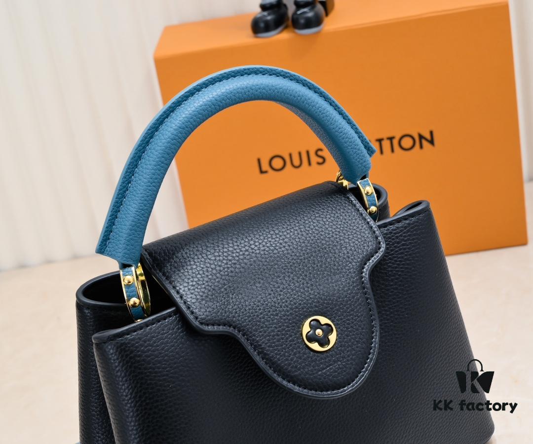 693086b16e68136f4d9a85aa Exclusive On-Site Photos - Factory Price M59512 m59653 Black Capucines BB Handbag