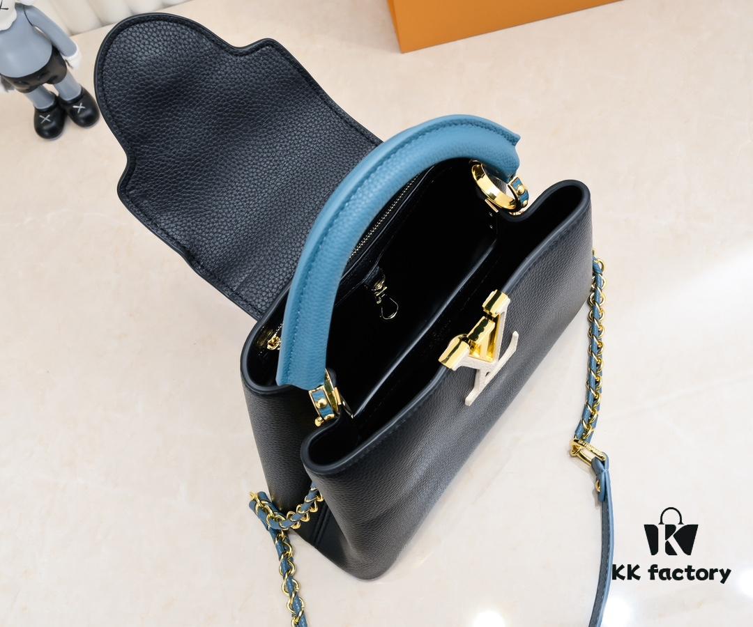 693086b36e68136f4d9a85ac Exclusive On-Site Photos - Factory Price M59512 m59653 Black Capucines BB Handbag