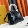 693086f16e68136f4d9a8641 Authentic Exclusive Real Shot Background! M54395, M54785, 54786 This avant-garde and modern Tote Miroir Shell Bag crafted from smooth patent calf leather. Featuring an oversized LV monogram, bold silhouette lines, unique design details, and equipped with a detachable new-style shoulder strap! Size: Large 32.0×25.0×16.0cm, Small 25×17.5×11.5cm