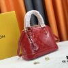 693086f46e68136f4d9a8647 Authentic Exclusive Real Photo Background! M54395, M54785, 54786 This avant-garde and modern Tote Miroir shell bag crafted from smooth patent calf leather. Featuring an oversized LV monogram, bold silhouette lines, unique design pairing, and equipped with a detachable new-style shoulder strap! Size: Large 32.0×25.0×16.0cm, Small 25×17.5×11.5cm