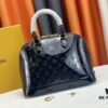 693087076e68136f4d9a8675 Authentic Exclusive Real-Shot Background! M54395, M54785, 54786 This avant-garde and modern Tote Miroir Clutch made from smooth patent calf leather. Featuring an oversized LV monogram, bold silhouette lines, and a distinctive design paired with a detachable new-style shoulder strap!