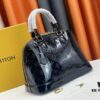 693087086e68136f4d9a8677 Authentic Exclusive Real-Shot Background! M54395, M54785, 54786 This avant-garde and modern Tote Miroir Clutch made from smooth patent calf leather. Featuring an oversized LV monogram, bold silhouette lines, and a distinctive design paired with a detachable new-style shoulder strap!