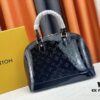 693087086e68136f4d9a8678 Authentic Exclusive Real-Shot Background! M54395, M54785, 54786 This avant-garde and modern Tote Miroir Clutch made from smooth patent calf leather. Featuring an oversized LV monogram, bold silhouette lines, and a distinctive design paired with a detachable new-style shoulder strap!