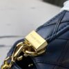 693087216e68136f4d9a86a3 Top Quality Original Order Exclusive Real Shot M23682 M22891 Dark Blue Full Leather Quilted Chain Bag Series GO-14 Teist Medium Handbag M22890