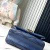 693087216e68136f4d9a86a4 Top Quality Original Order Exclusive Real Shot M23682 M22891 Dark Blue Full Leather Quilted Chain Bag Series GO-14 Teist Medium Handbag M22890