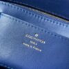 693087236e68136f4d9a86a7 Top Quality Original Order Exclusive Real Shot M23682 M22891 Dark Blue Full Leather Quilted Chain Bag Series GO-14 Teist Medium Handbag M22890