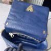 693087256e68136f4d9a86a8 Top Quality Original Order Exclusive Real Shot M23682 M22891 Dark Blue Full Leather Quilted Chain Bag Series GO-14 Teist Medium Handbag M22890