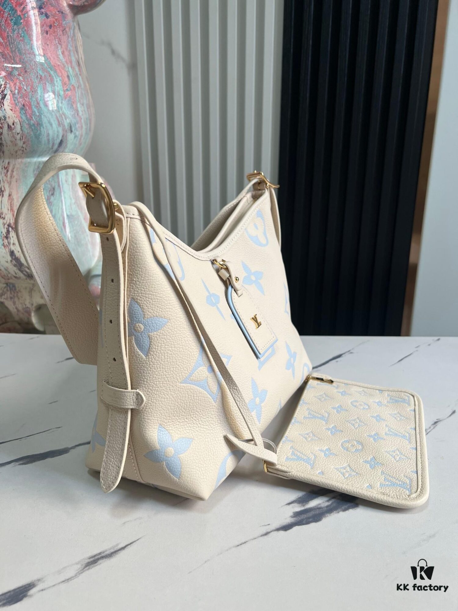 6930872b6e68136f4d9a86b4 Top Quality Original Order Exclusive Real Shot M46288 Beige with Blue Print Full Leather Shoulder Shopping Tote CarryAll Mini Bag - LV Milky Way M46288 White/Pink (Silkscreen) Mini Bag