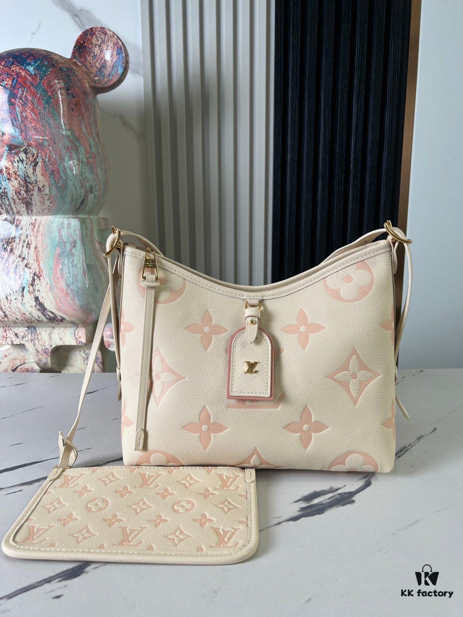 6930872f6e68136f4d9a86bb Top Quality Original Order Exclusive Real Shot M46288 Milky Beige Chocolate 24141 Full Leather Shoulder Shopping Bag Series CarryAll Small Handbag - LV Milky Way M46288 White/Pink (Silkscreen) Small Bag