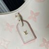 693087336e68136f4d9a86c1 Top Quality Original Order Exclusive Real Shot M46288 Milky Beige Chocolate 24141 Full Leather Shoulder Shopping Bag Series CarryAll Small Handbag - LV Milky Way M46288 White/Pink (Silkscreen) Small Bag
